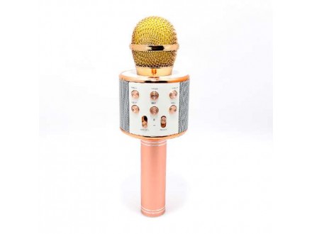 Mikrofon Bluetooth 858 roze