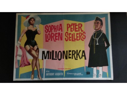 Milionerka / The Millionairess, 1960 g. Retko !!!