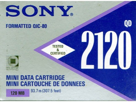 Mini Data Cartridge Sony 2120