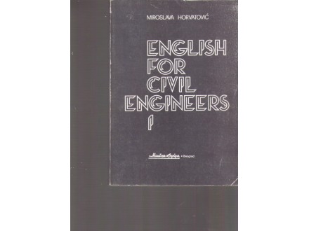 Miroslava Horvatović-ENGLISH FOR CIVIL ENGINEERS 1