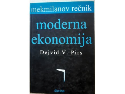 Moderna Ekonomija D. Pirs