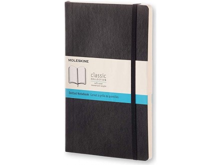Moleskine Large Dotted Notebook Soft - Moleskine