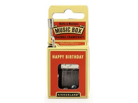 Music Box - Happy Birthday - Kikkerland