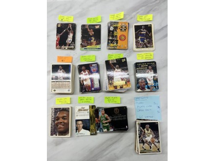 NBA - 326 kartica Topps,Fleer,Upper Deck...1992-96