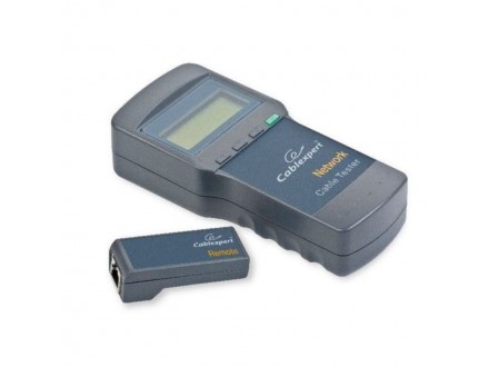 NCT-3 Gembird Digital network cable tester. Suitable for Cat 5E, 6E, coaxial, and telephone cable