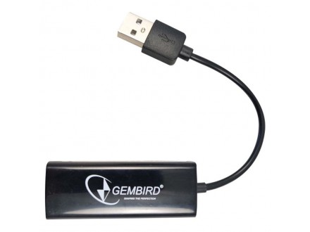NIC-U6** Gembird USB 2.0 to Fast Ethernet LAN adapter 10/100 white ( mrezna kartica) (415)