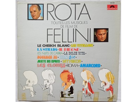 NINO  ROTA - Toutes les musiques de film de Fellini