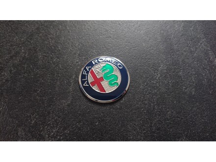 NOVO Alfa Romeo Znak za volan SREBRNI 40mm