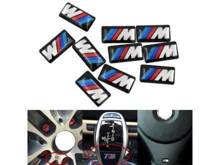 NOVO BMW M stiker/nalepnica za felne, volan. . .