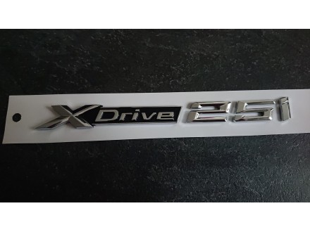 NOVO BMW oznaka XDrive 25i