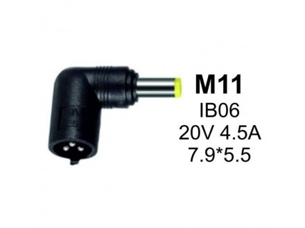 NPC-IB06 (M11) Gembird konektor za punjac 90W-20V-4.5A, 7.9x5.5mm PIN