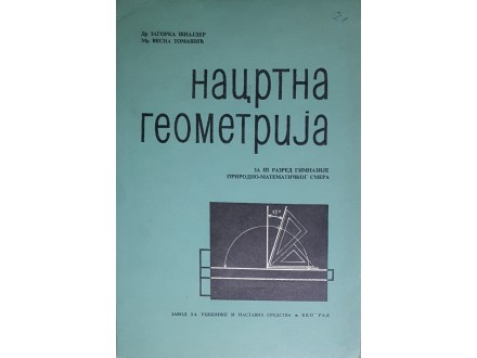 Nacrtna Geometrija III - Dr.Zagorka Šnajder