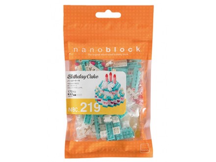 Nanoblok kockice - Birthday Cake, 170 pcs