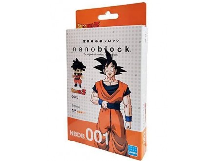 Nanoblok kockice - Dragon Ball Z, Goku, 110 pcs - Dragon Ball Z