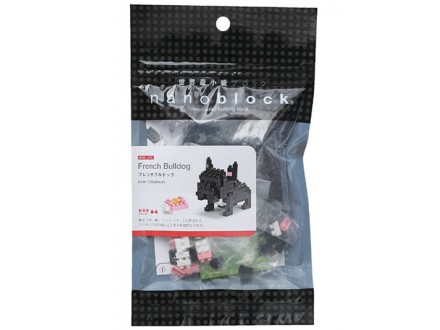 Nanoblok kockice - French Bulldog, 130 pcs
