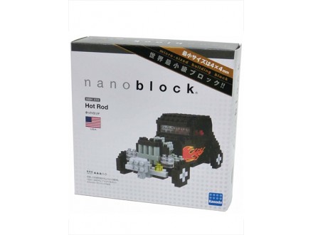 Nanoblok kockice - Hot Rod, 300 pcs - Dragon Ball Z