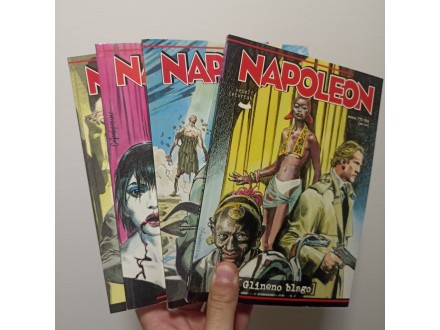 Napoleon strip brojevi 4, 5, 6 i 7