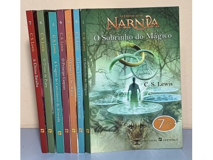 Narnija komplet 7 knjiga na portugalskom jeziku