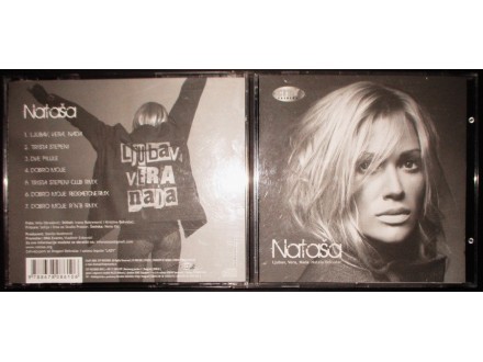 Natasa Bekvalac-Ljubav,Vera Nada EP (2008)