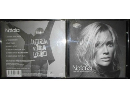 Natasa Bekvalac-Ljubav,Vera Nada EP CD (2008)