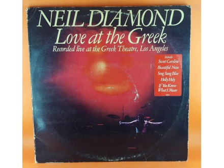 Neil Diamond ‎– Love At The Greek: Recorded Live At The