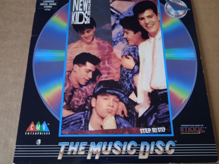 New Kids On The Block – Step By Step, Laserdisc