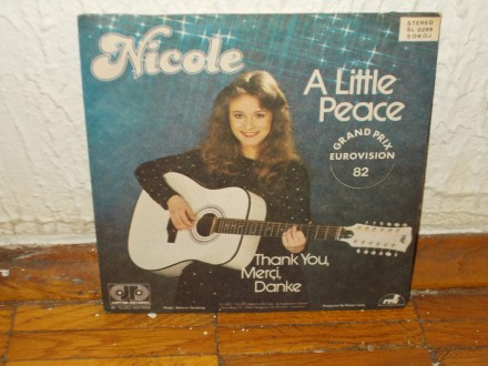 Nicole  ‎– A Little Peace / Thank You, Merci, Danke