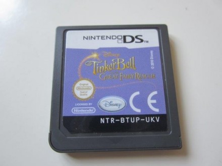 Nintendo DS / DS Lite / DSi XL... kertridž- Tinker Bell