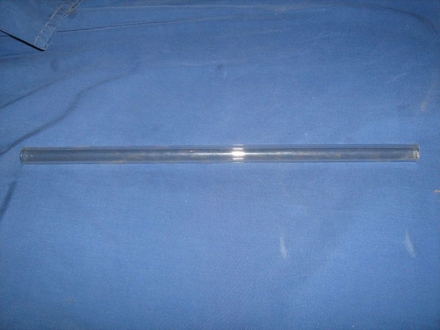 Nivokazna staklena vatrostalna cev Ø20mm x 1dm/2,0mm