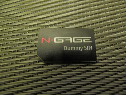 Nokia N-Gage - DUMMY SIM kartica