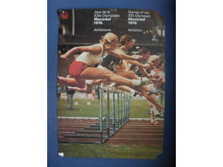OLIMPIJADA MONTREAL 1976 - Plakat