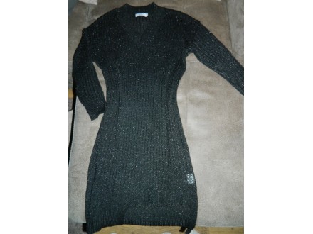 OSLEY pletena haljina sa šljokicama vel L-kao NOVA