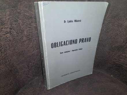 Obligaciono pravo Dr.Ljubiša Milošević