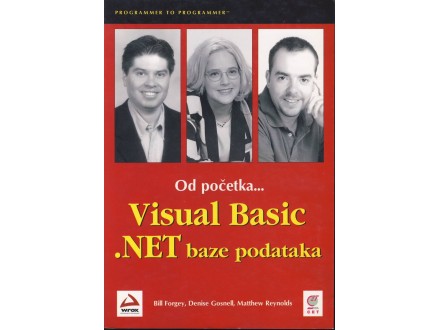 Od početka… Visual Basic .NET baze podataka