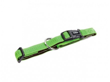 Ogrlica za pse Soft Grip 25mm, 50/65cm zeleno braon