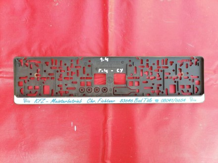 Okvir za nemačke tablice Bad Tolz