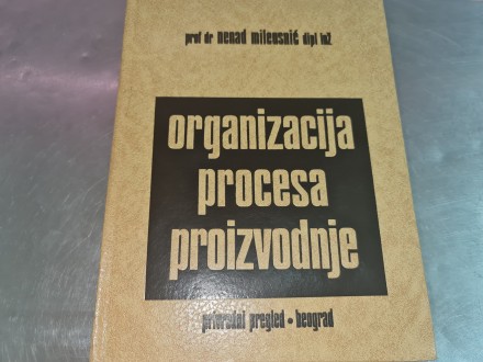 Organizacija procesa proizvodnje