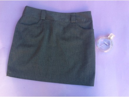 Orsay suknja nova Siva Struk poluobim 39-40 Kukovi polu