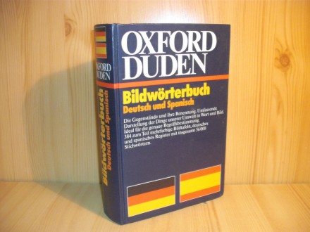Oxford-Duden Bildworterbuch-Deutsch und Spanisch