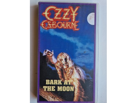 Ozzy Osbourne Bark At The Moon Black Sabbath VHS