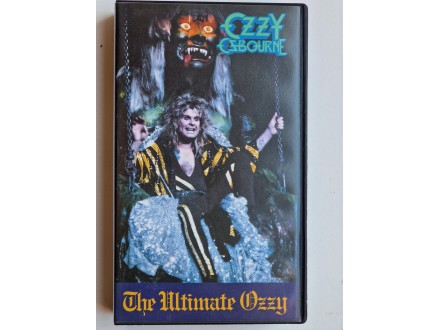Ozzy Osbourne The Ultimate Ozzy Black Sabbath VHS