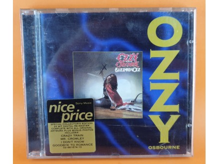 Ozzy Osbourne ‎– Blizzard Of Ozz, CD ORIGINAL