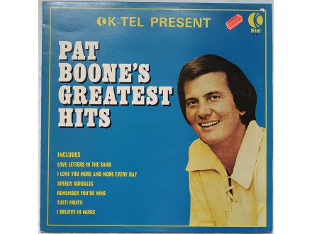 PAT  BOONE  -  GREATEST  HITS