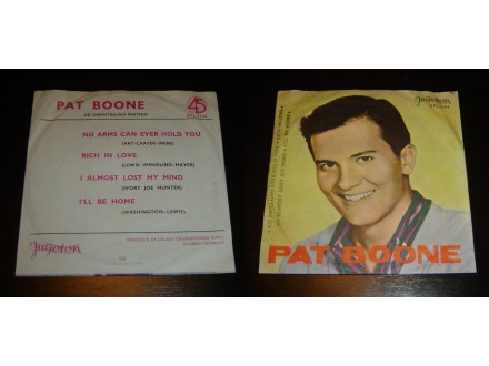 PAT BOONE - No Arms Can Ever Hold You (EP) licenca