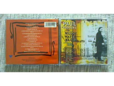 PAUL RODGERS - Muddy Water Blues (CD) Made in Germany