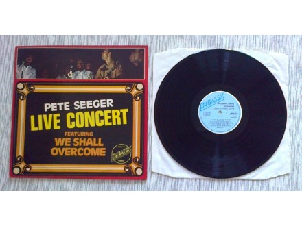 PETE SEEGER - Live Concert (LP) Made in UK