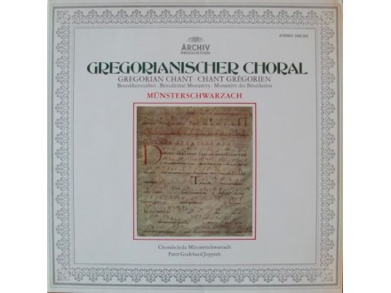 PETER GODEHARD JOPPICH - Gregorian Chant