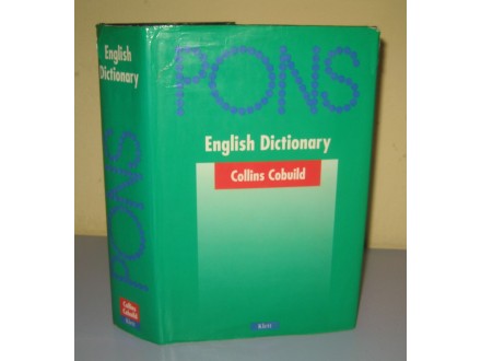 PONS Collins COBUILD ENGLISH DICTIONARY