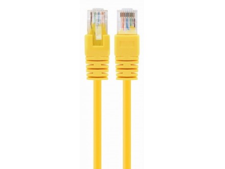 PP12-0.5M/Y Gembird Mrezni kabl, CAT5e UTP Patch cord 0.5m Yellow
