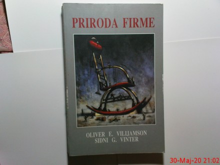 PRIRODA FIRME - OLIVER G. VILIJAMSON - SIDNI G. VINTER